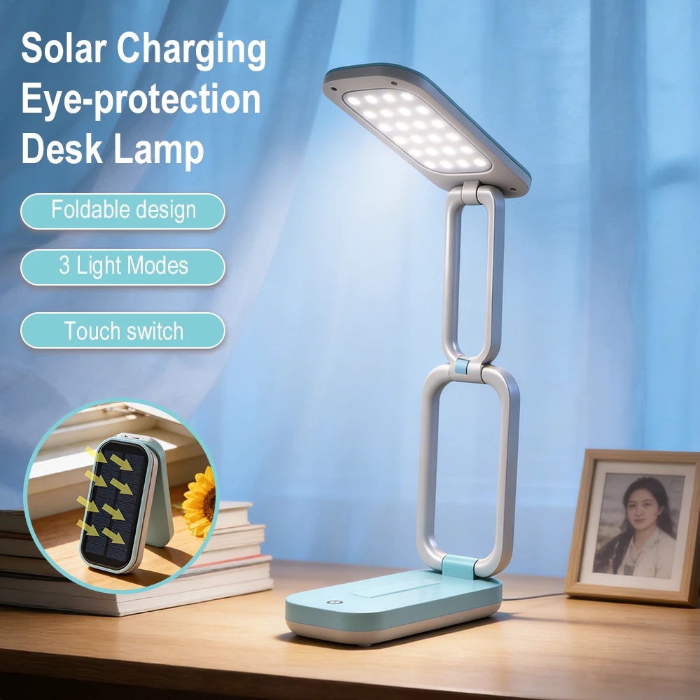 Renewable Energy Book - BORUiT Lampu Meja Lipat Tenaga Surya