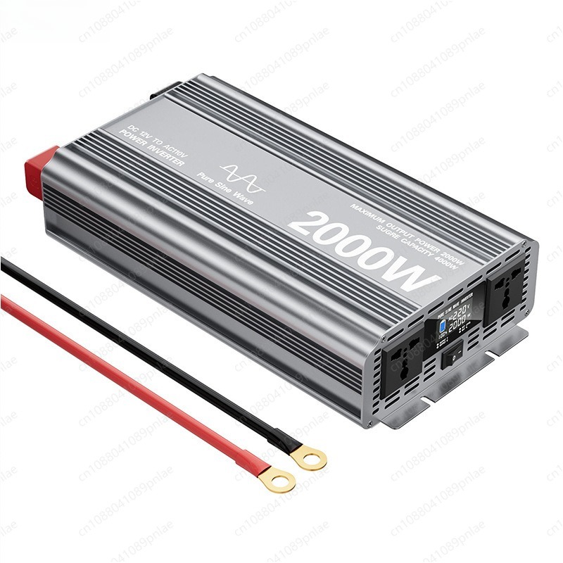 Pure Sine Wave Inverter - Inverter Gelombang Sinus Murni 2000W 12V