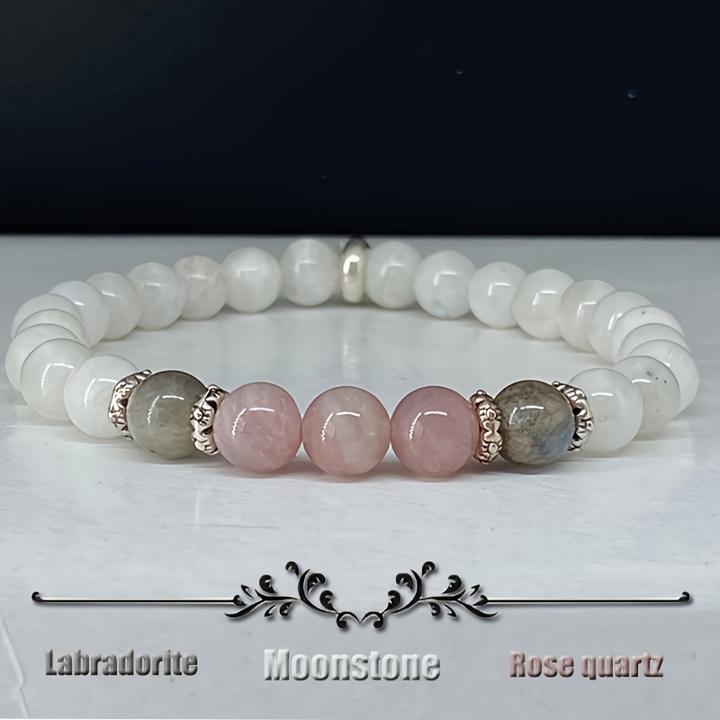 Renewable Energy Lab - 1 buah/batu bulan, Labradorite dan gelang