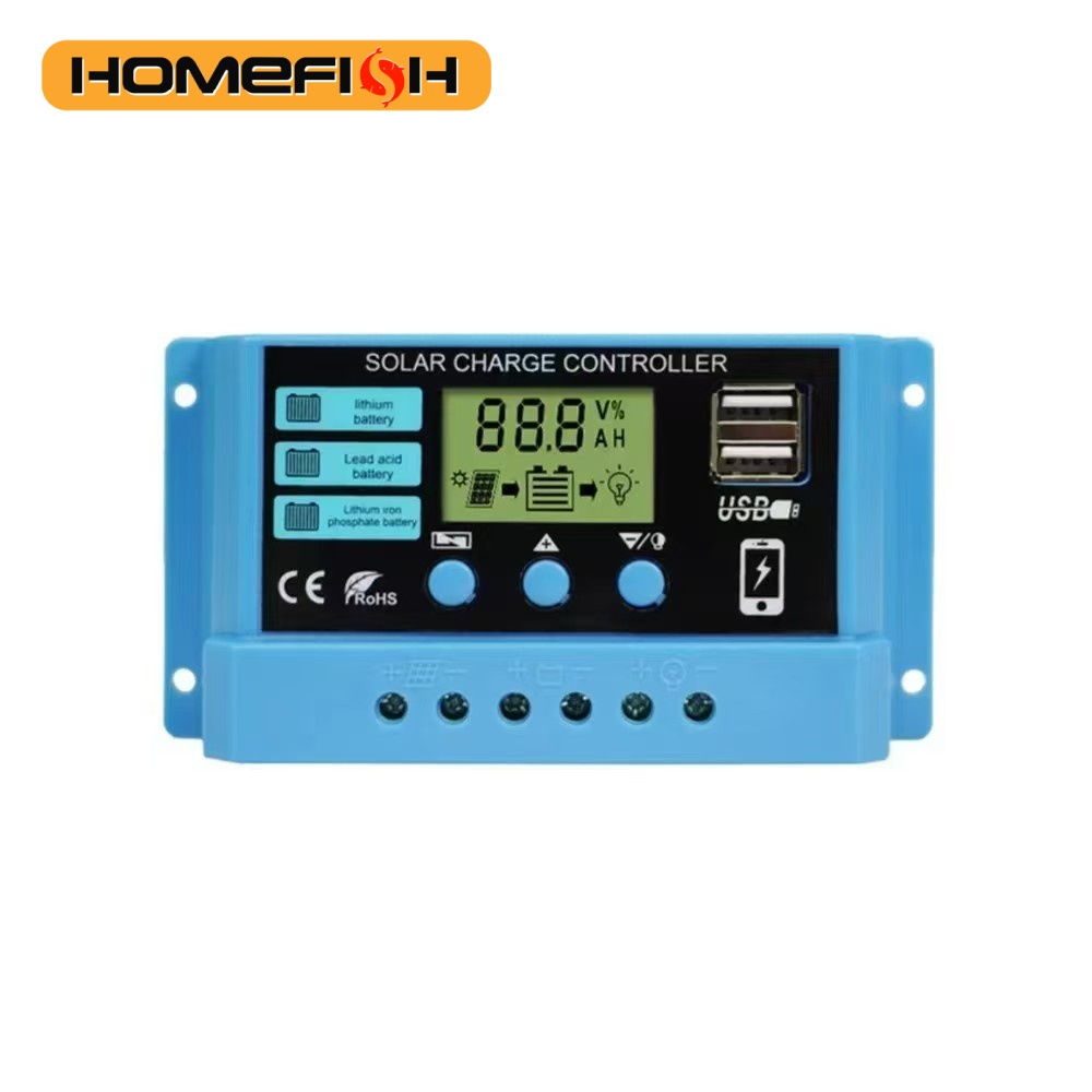 Pwm Charge Controller - Pengontrol Pengisi Daya Panel Surya PWM