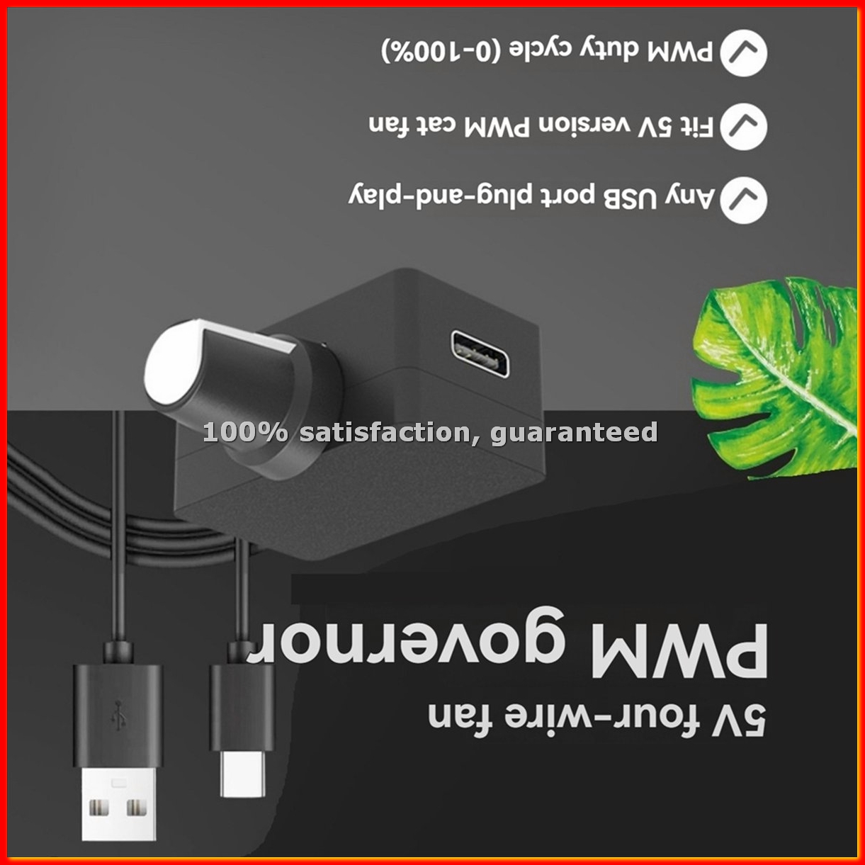 Pwm Charge Controller - Pengontrol Kecepatan PWM 5V 4Pin Pengatur