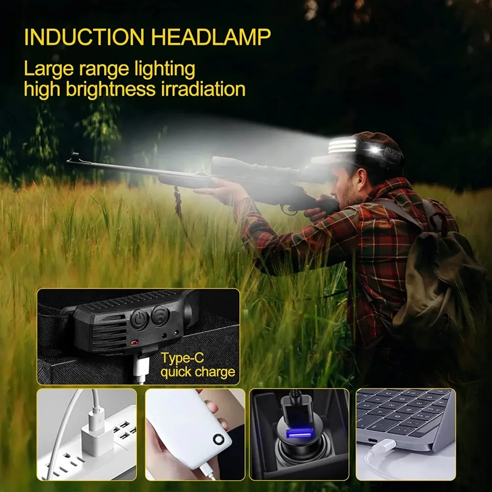 Lampu Depan Induksi LED COB Is - Renewable Energy Battery ulasan dan harga