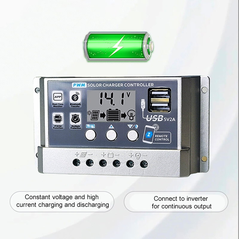 12V/24V 10A/20A/30A/40A/50A Pe - Pwm Charge Controller ulasan dan harga