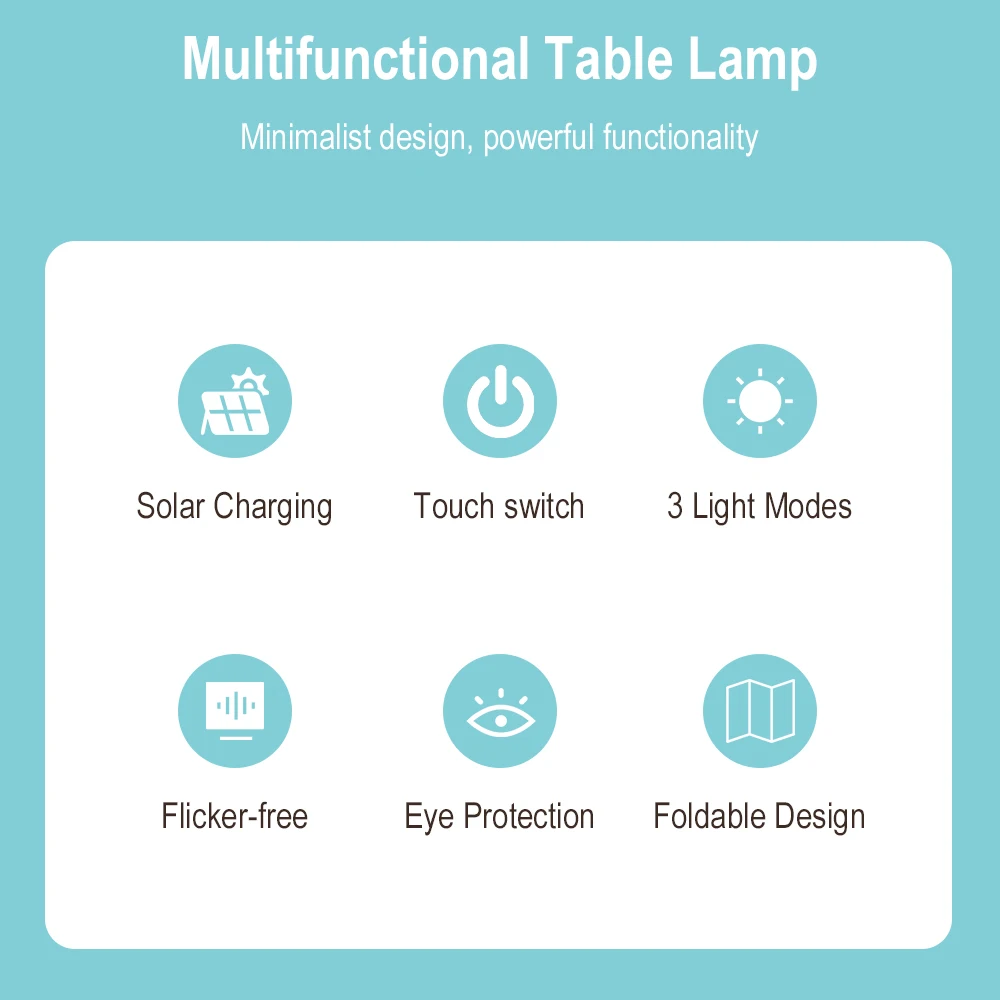 BORUiT Lampu Meja Lipat Tenaga - Renewable Energy Book ulasan dan harga