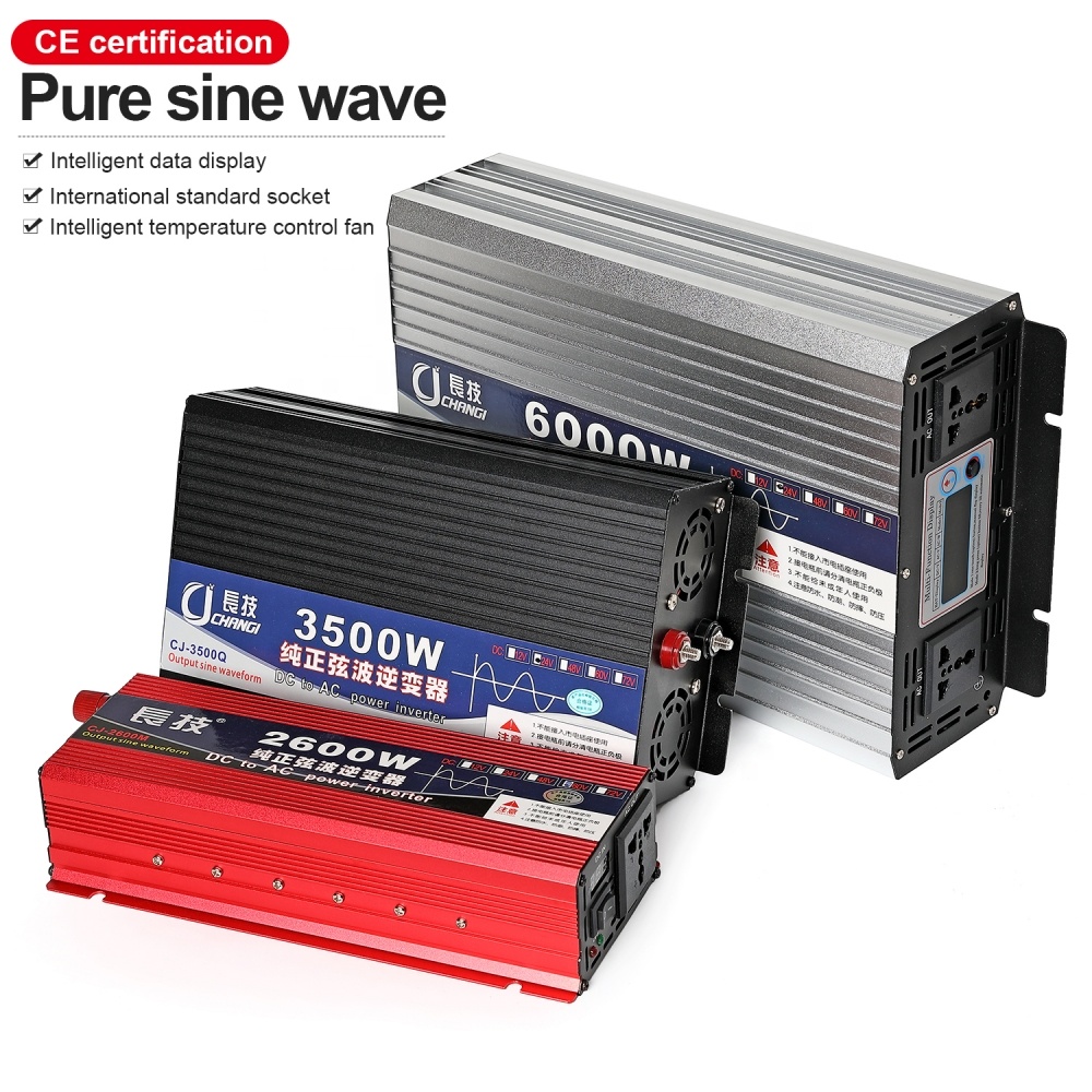 Inverter Daya Puncak 4000w BAR - Pure Sine Wave Inverter ulasan dan harga
