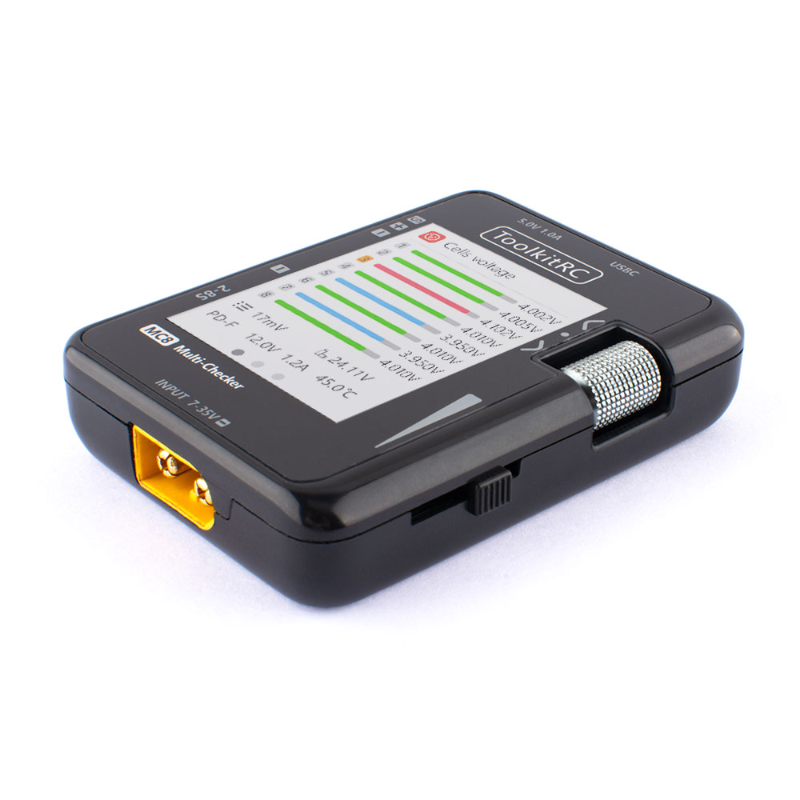 ToolkitRC MC8 Mini Cell 32-Bit - Pwm Charge Controller ulasan dan harga