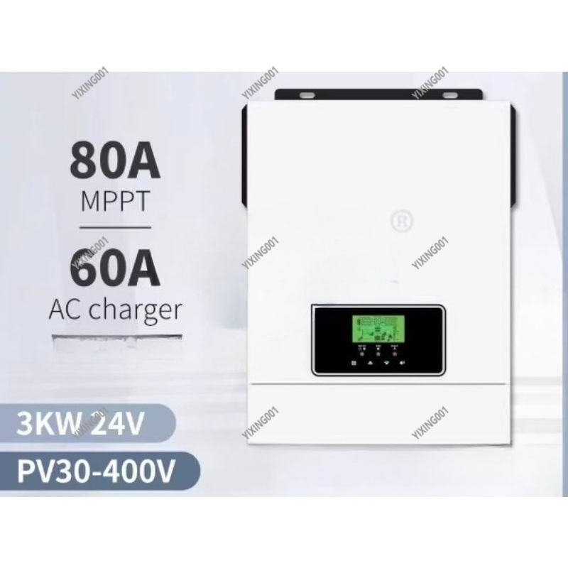 Inverter Surya 3KVA/2400W 24V  - Pwm Charge Controller ulasan dan harga