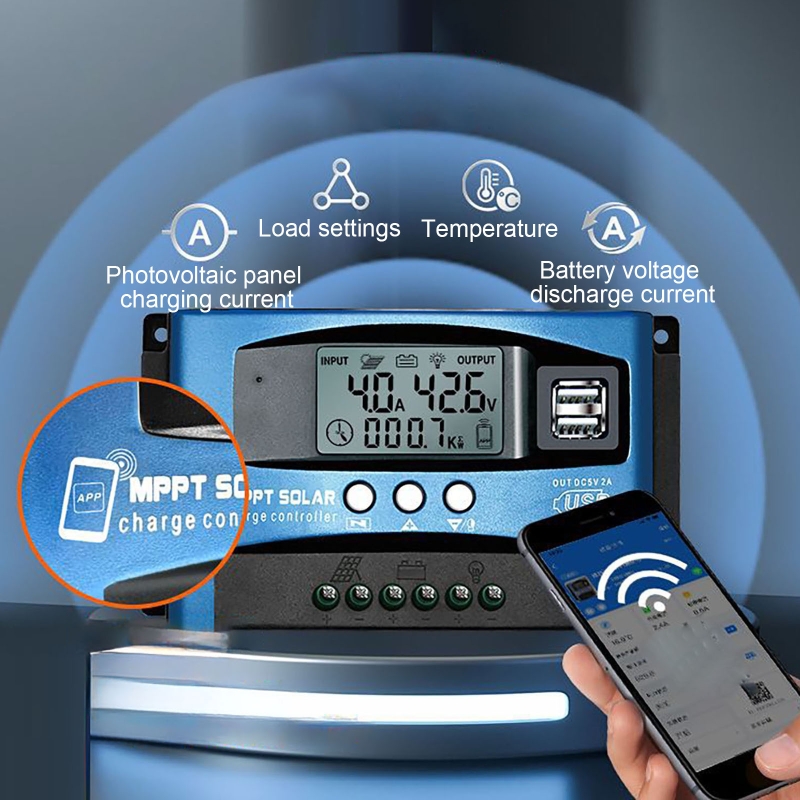 MPPT pengendali daya tenaga su - Pwm Charge Controller ulasan dan harga