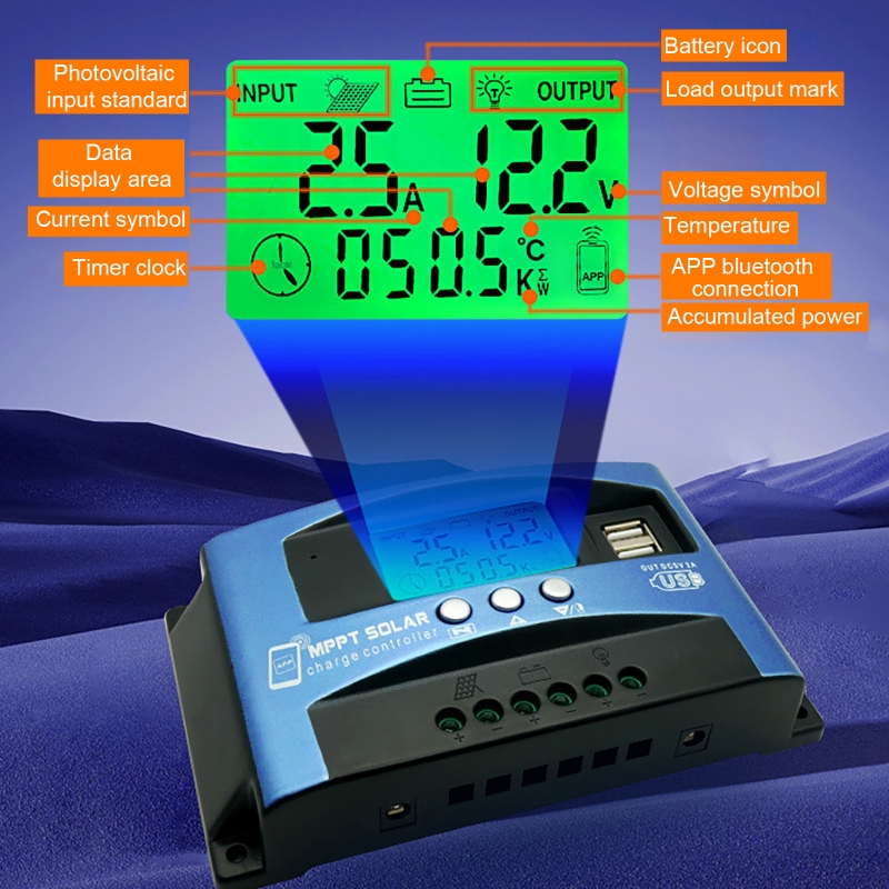 MPPT pengendali daya tenaga su - Pwm Charge Controller ulasan dan harga