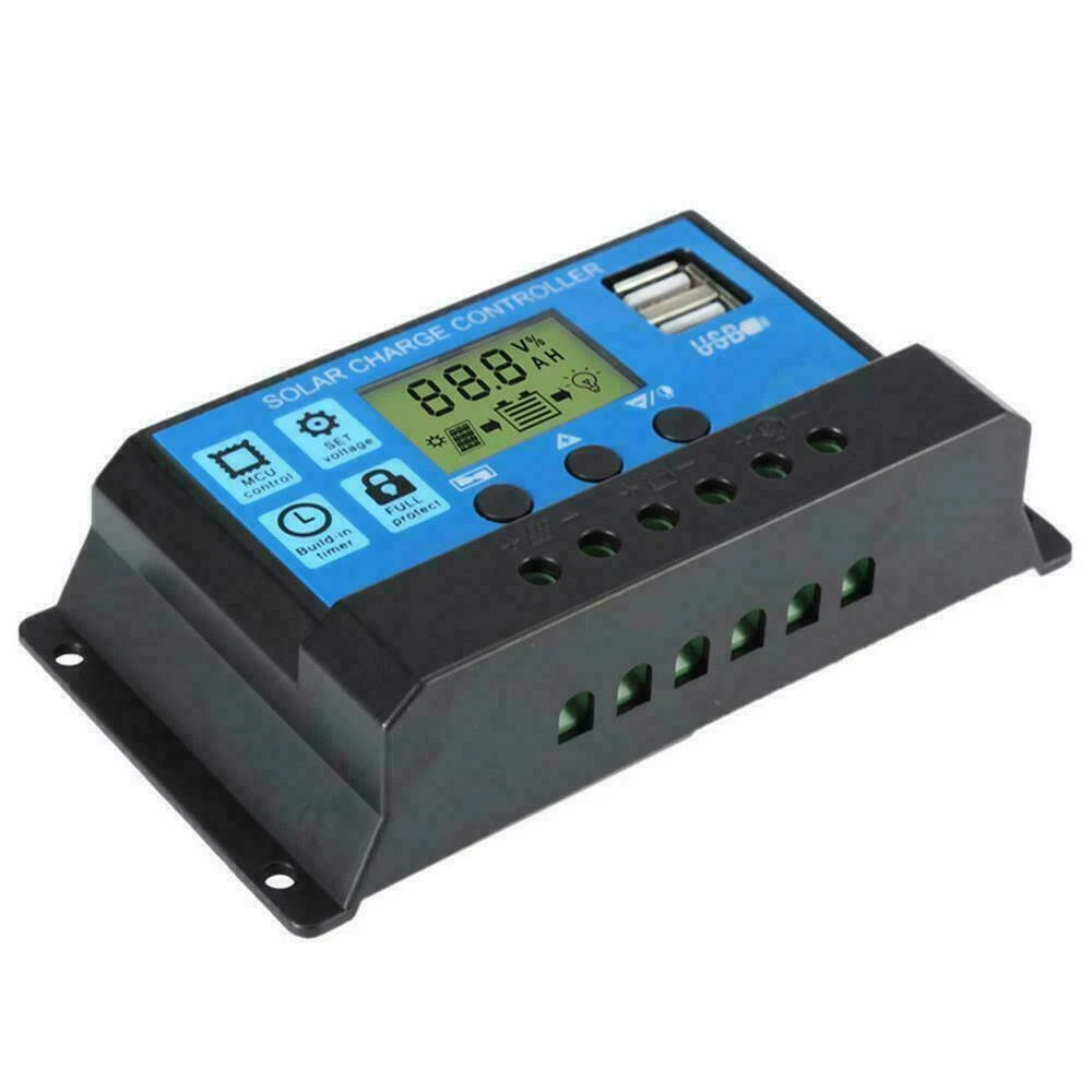 PWM 20A 12/24V Regulator Pengo - Pwm Charge Controller ulasan dan harga