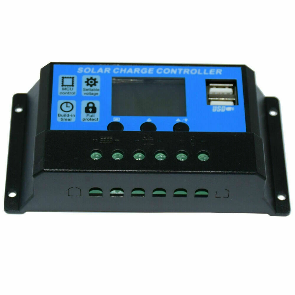 PWM 20A 12/24V Regulator Pengo - Pwm Charge Controller ulasan dan harga