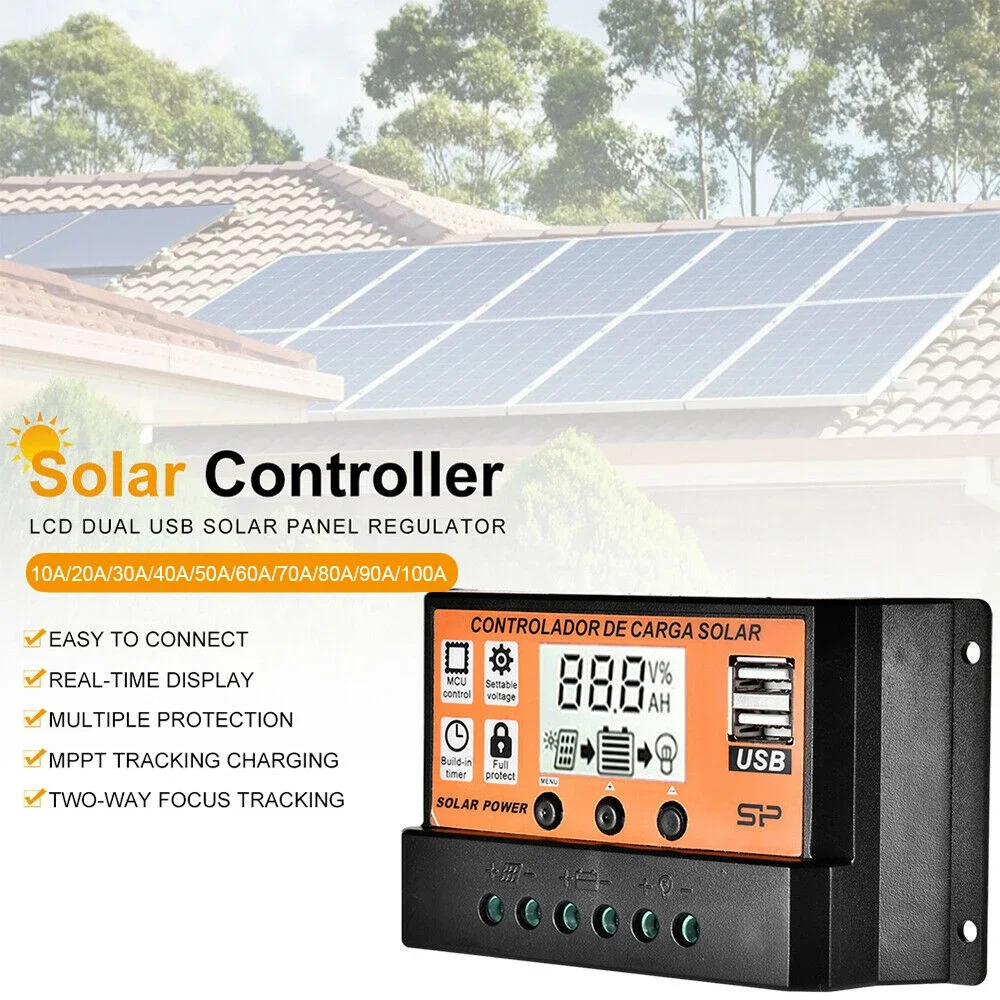 Pengontrol Pengisian Daya Sury - Pwm Charge Controller ulasan dan harga