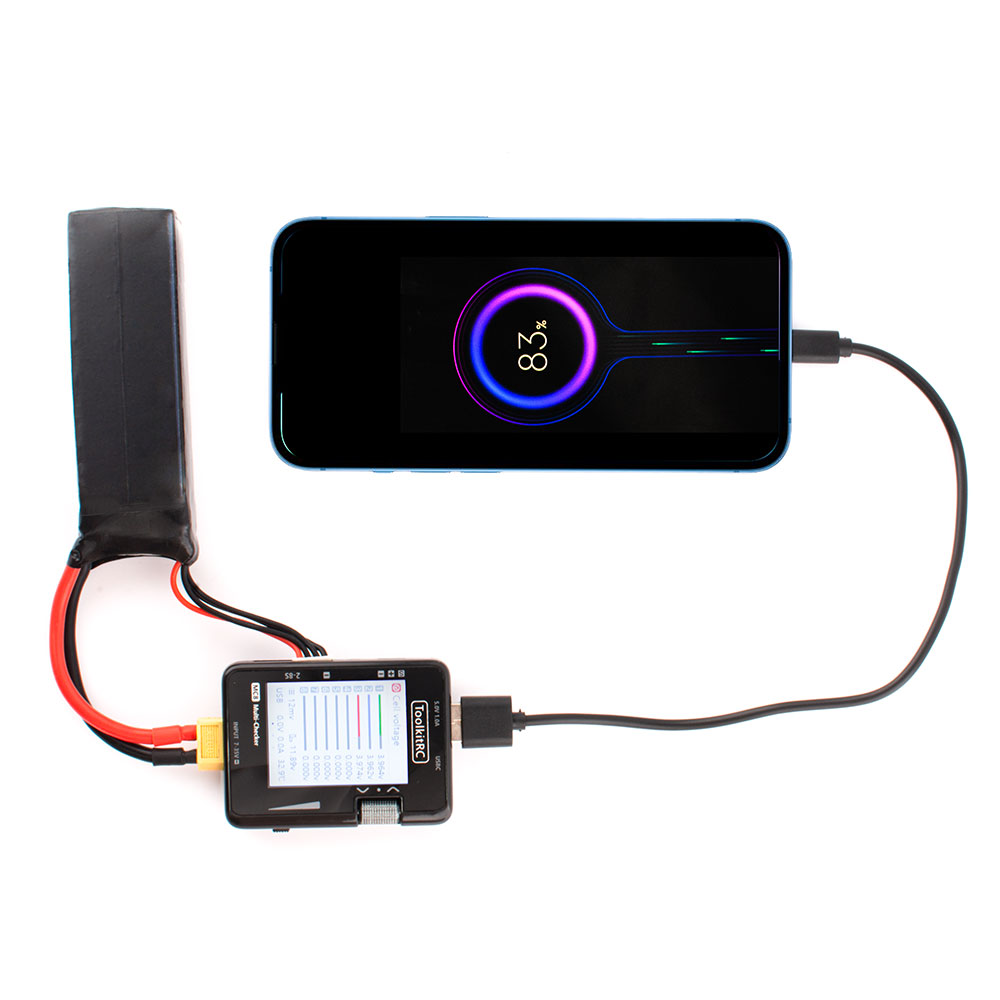 ToolkitRC MC8 Mini Cell Checke - Pwm Charge Controller ulasan dan harga